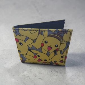 Pokemon Yellow Pikachu Pattern Wallet